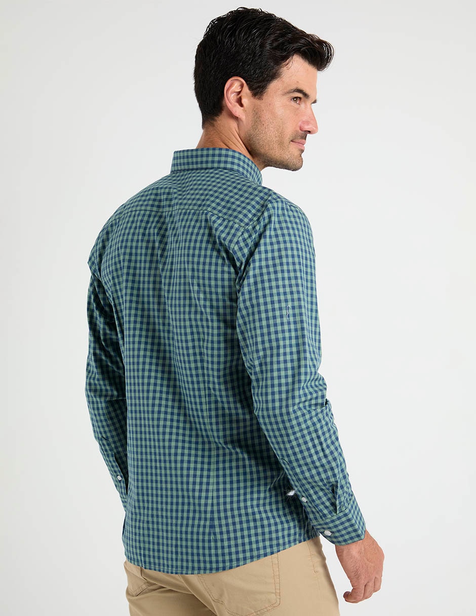 Camisa de algodón manga larga para hombre 3