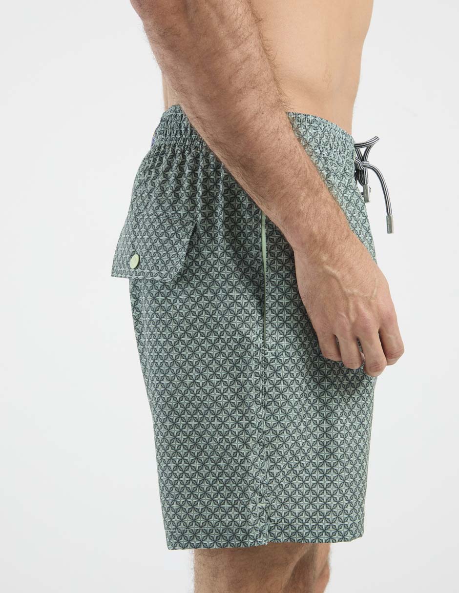 Traje de baño con bolsillos para hombre 10