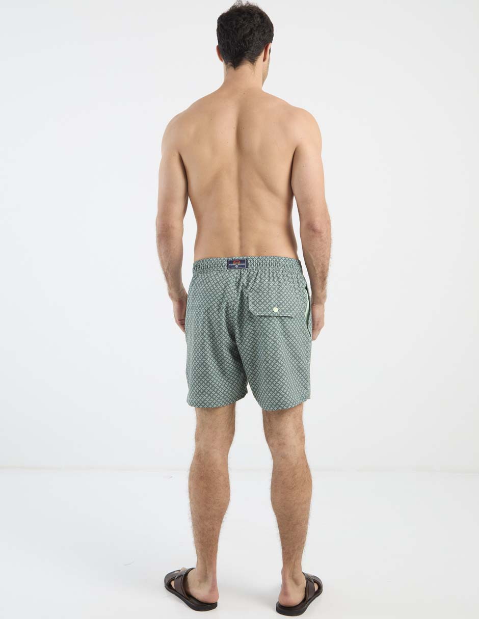Traje de baño con bolsillos para hombre 11