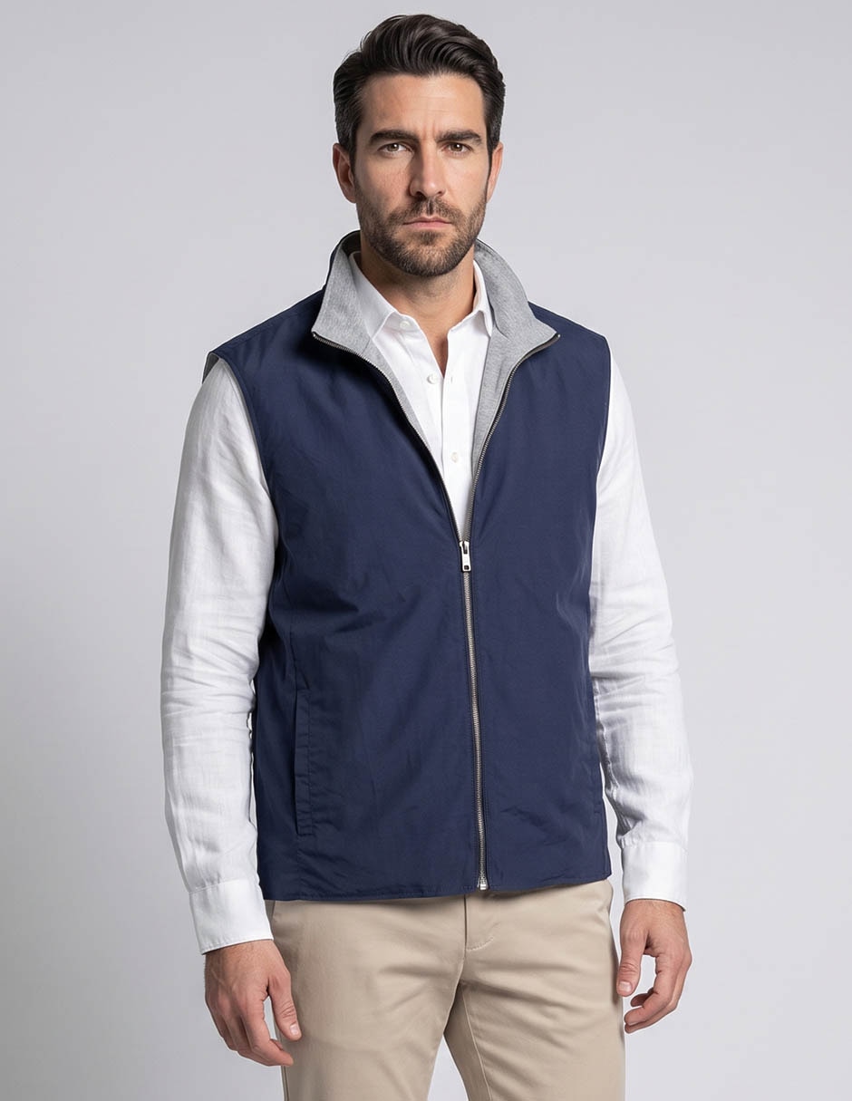 Chaleco Con Bolsillos Para Hombre