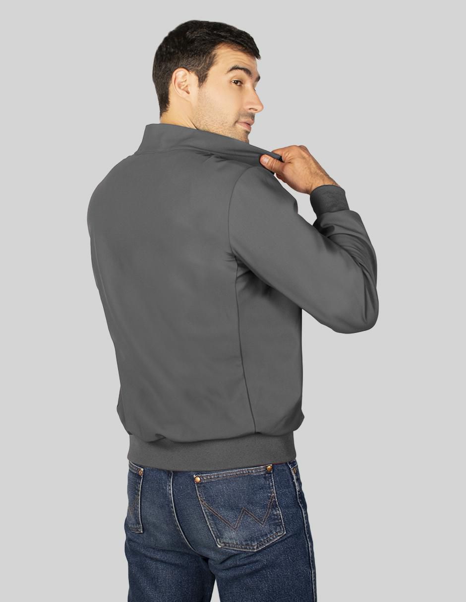 Chamarra bomber con bolsillos para hombre 4