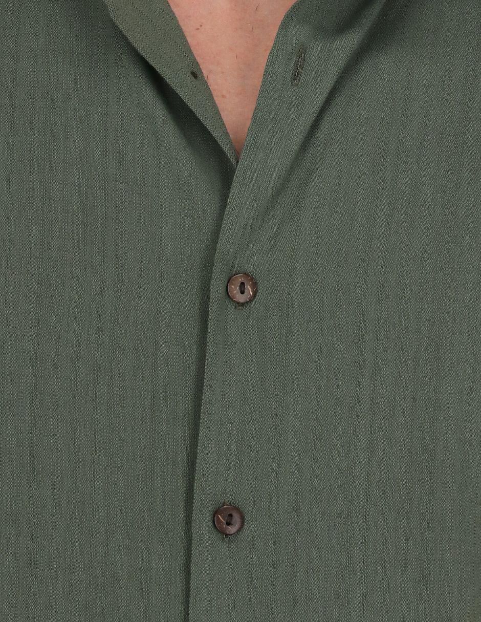 Camisa casual manga corta para hombre 5