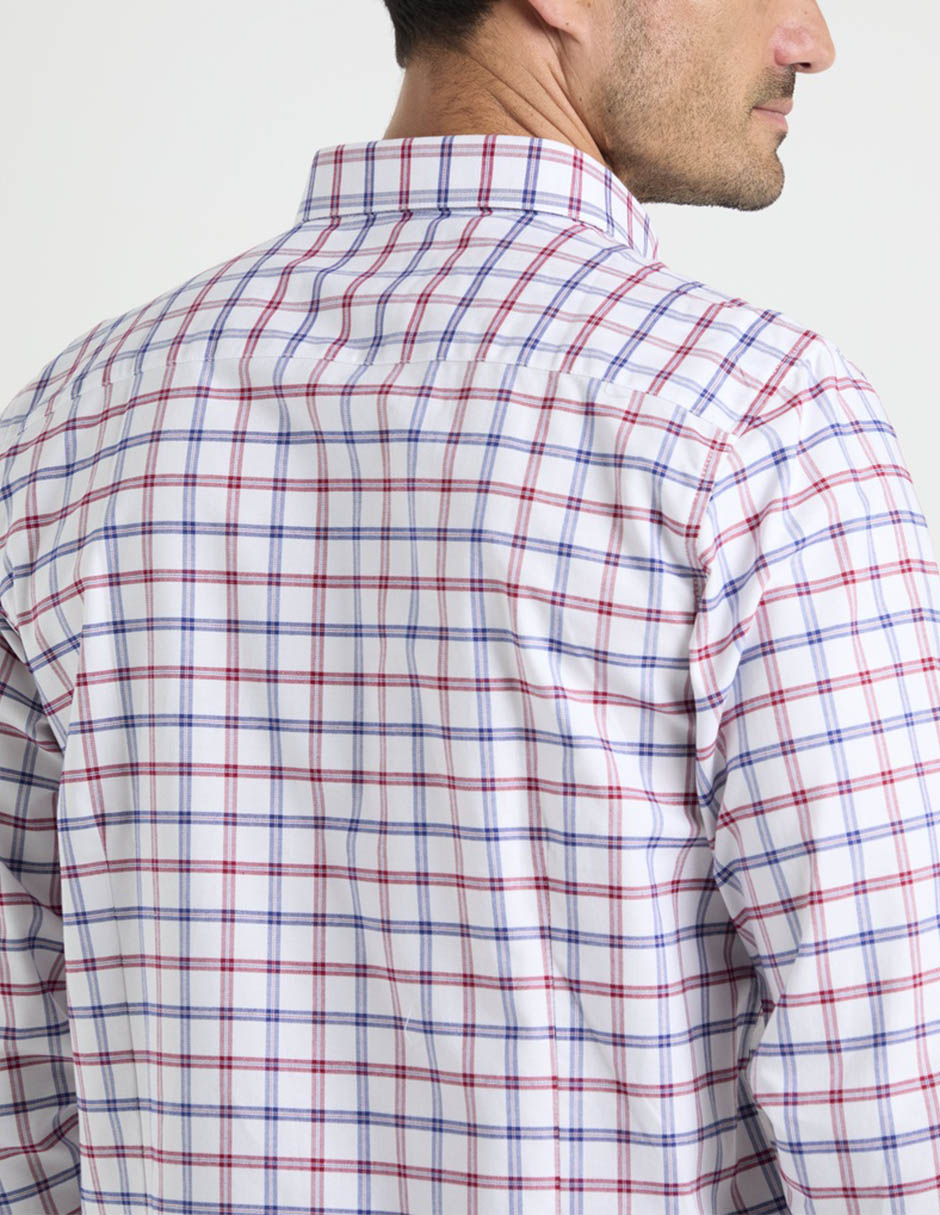 Camisa casual de algodón manga larga para hombre 5