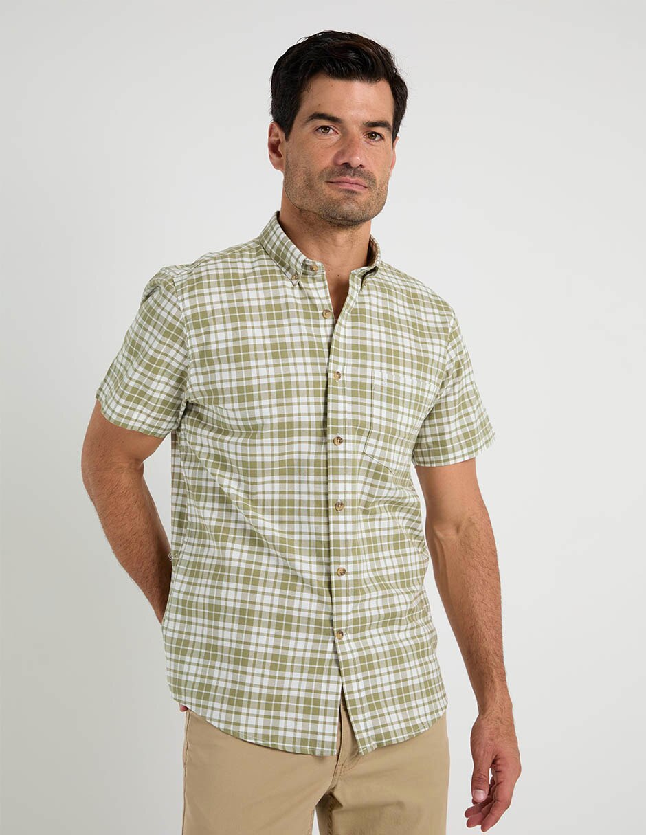 Camisa casual manga corta para hombre Camisa casual manga corta para hombre