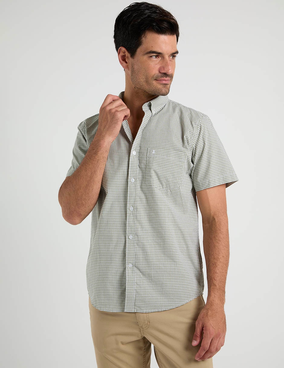 Camisa casual manga corta para hombre 2