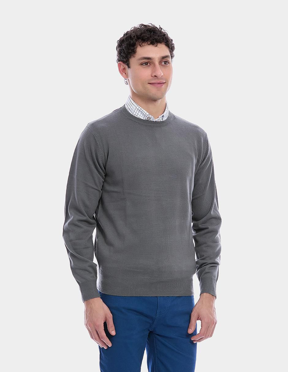 Suéter cuello redondo para hombre 4