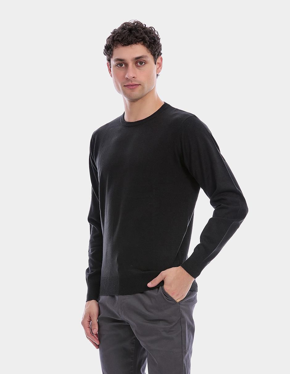 Suéter cuello redondo para hombre 2