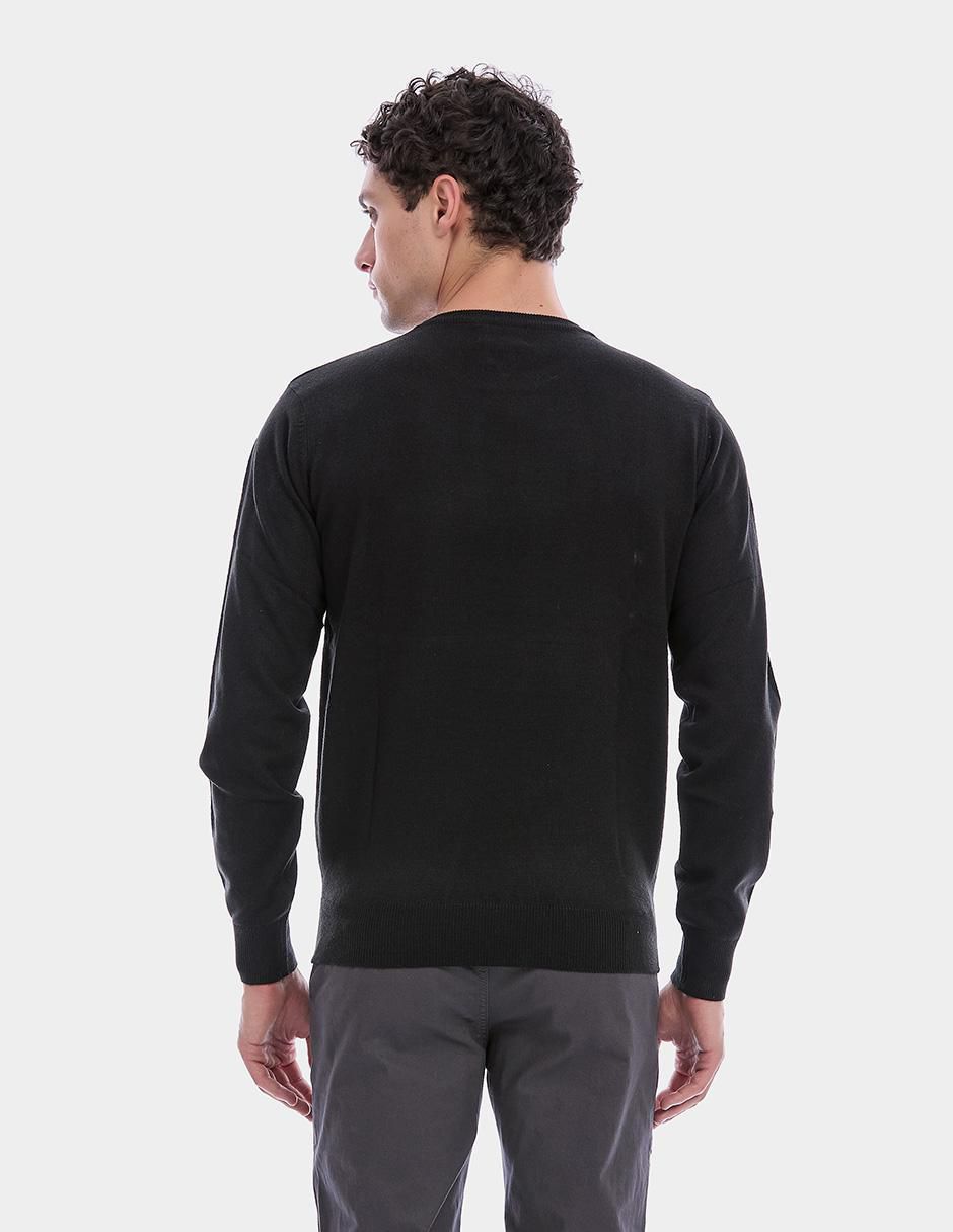 Suéter cuello redondo para hombre 4