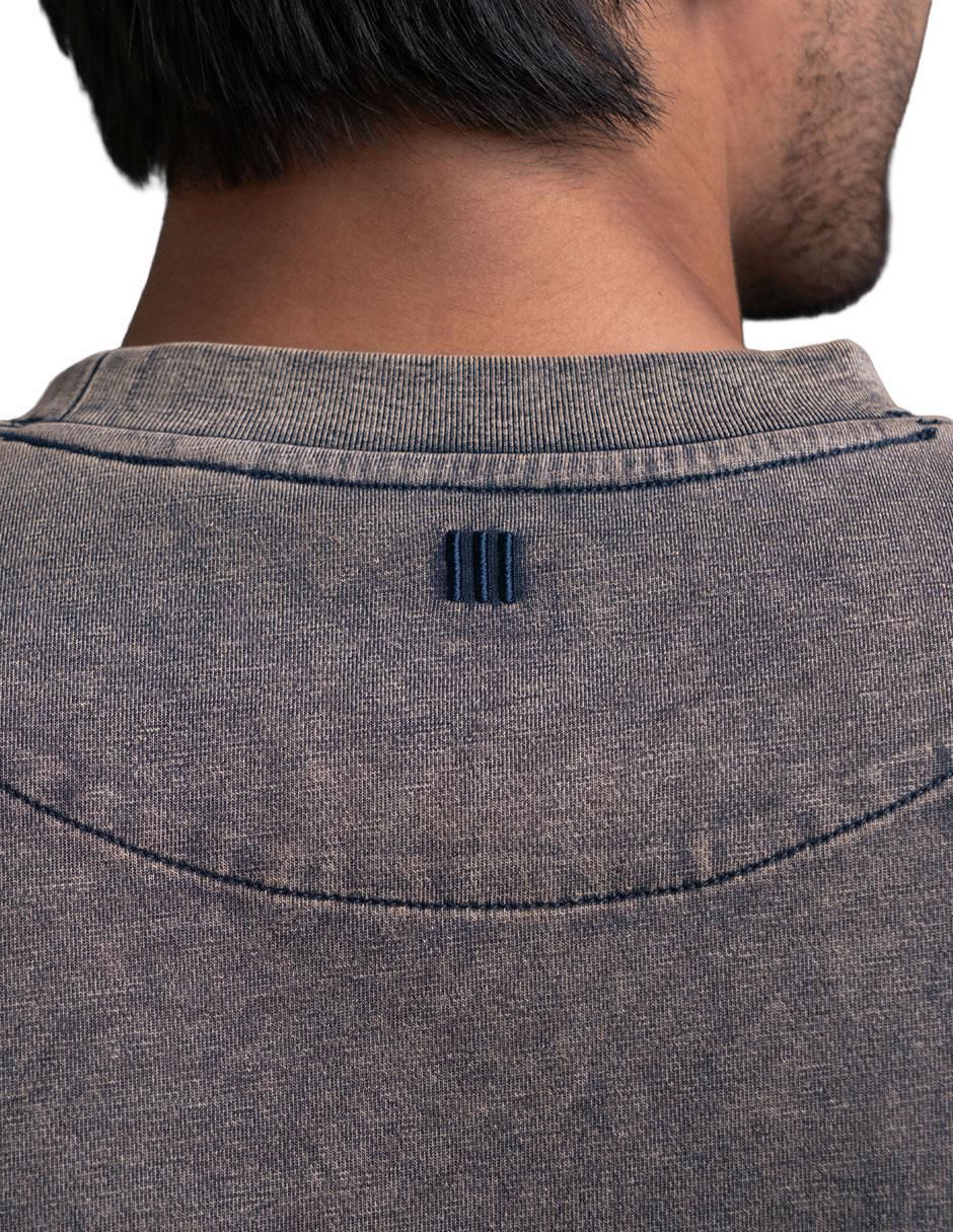 Playera cuello redondo para hombre