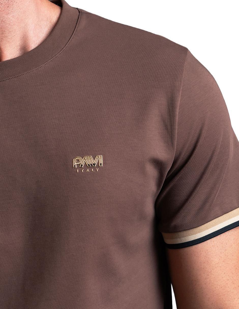 Playera cuello redondo para hombre