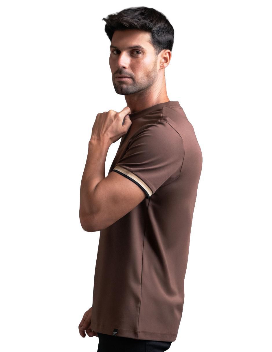 Playera cuello redondo para hombre