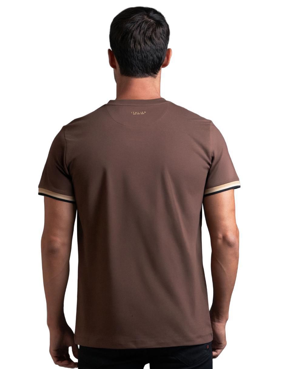 Playera cuello redondo para hombre