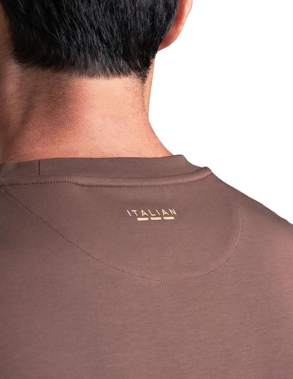 Playera cuello redondo para hombre