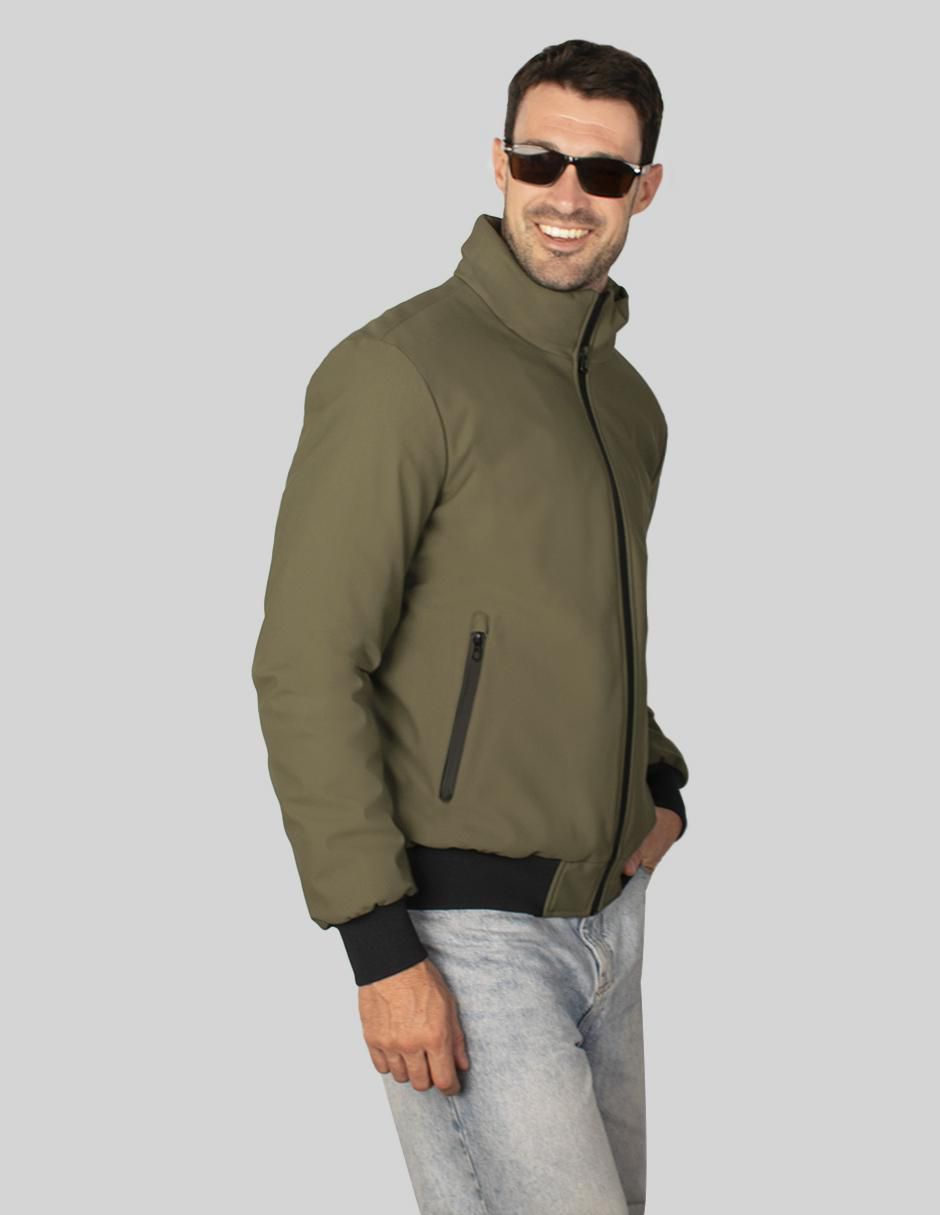 Chamarra bomber Greenlander con bolsillos para hombre