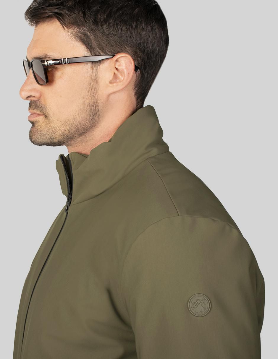 Chamarra bomber Greenlander con bolsillos para hombre