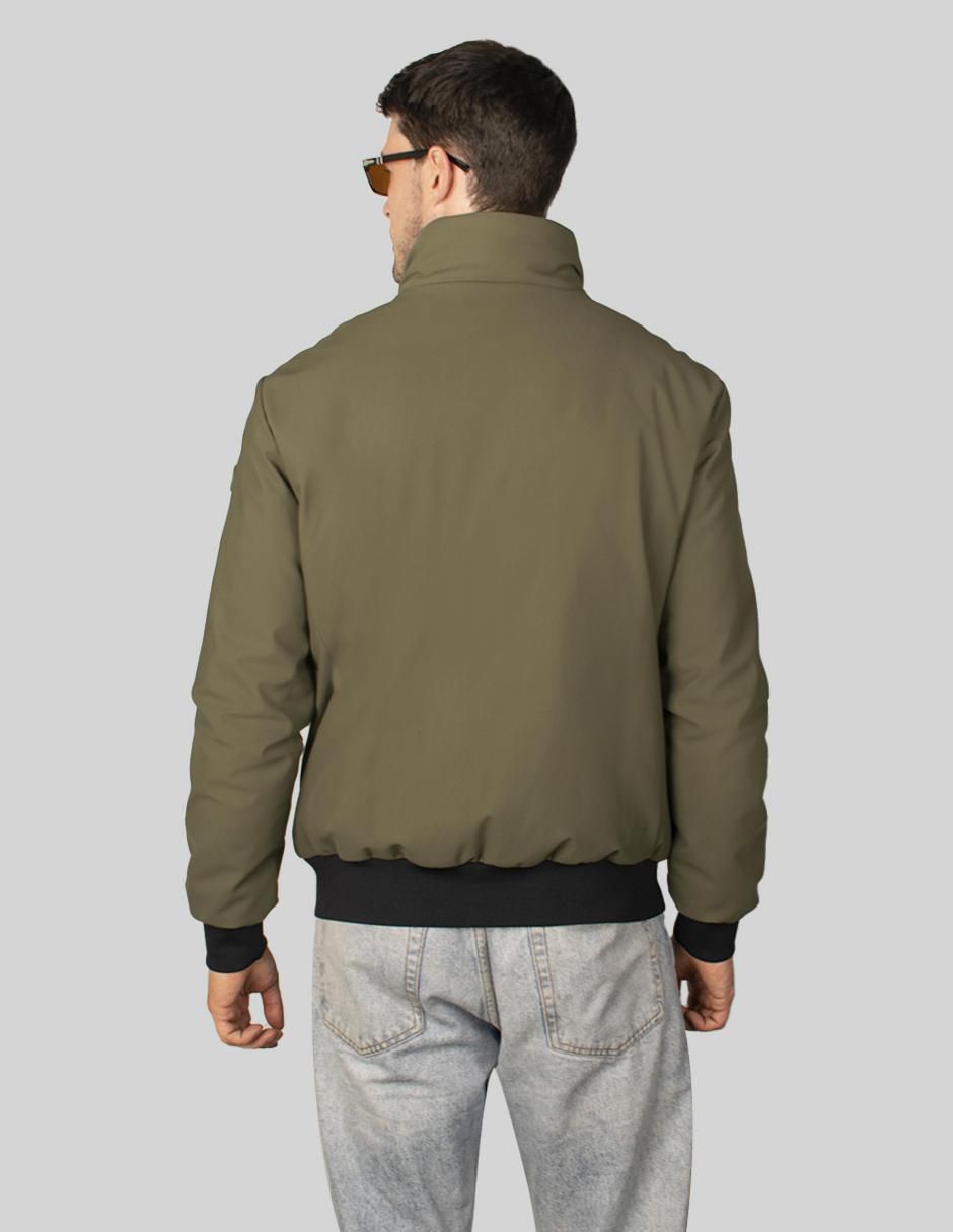 Chamarra bomber Greenlander con bolsillos para hombre
