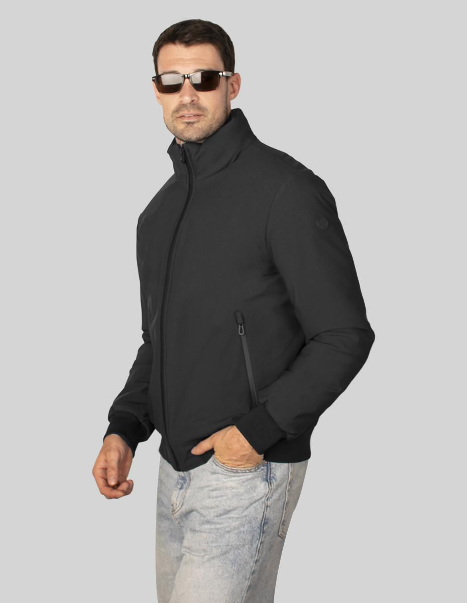 Chamarra bomber con bolsillos para hombre 3