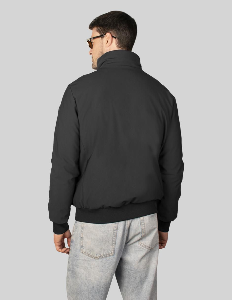 Chamarra bomber con bolsillos para hombre 5