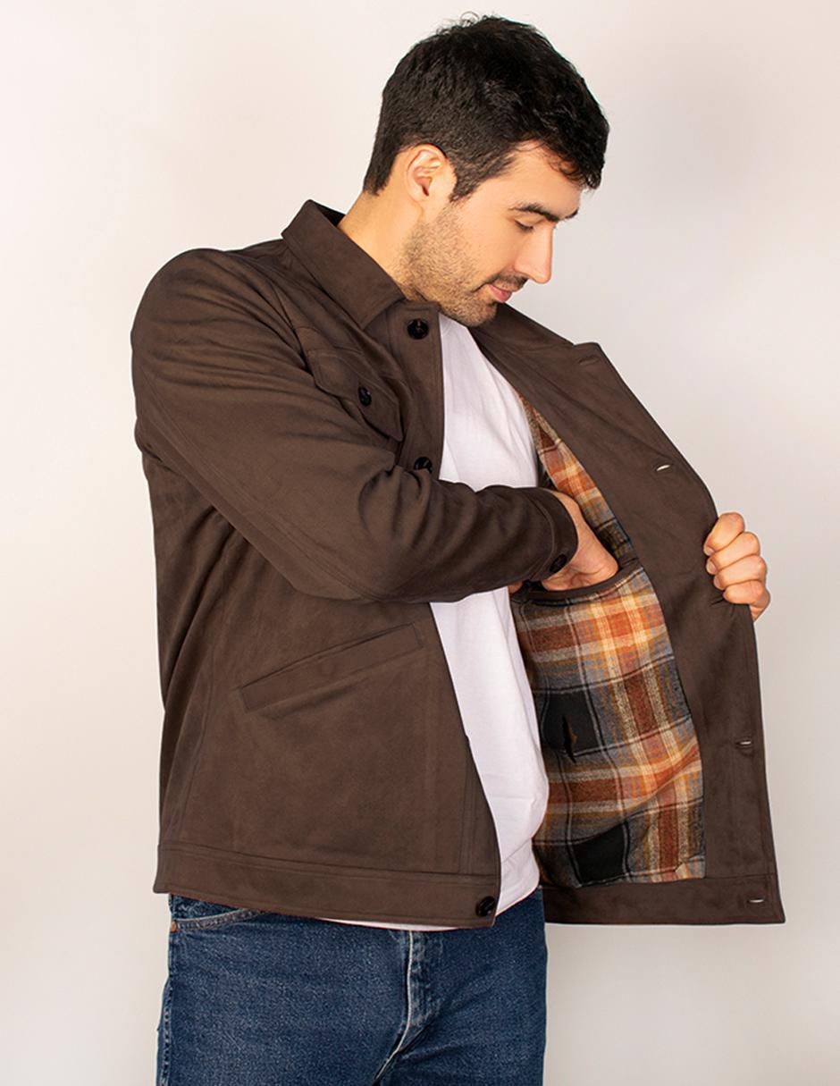 Chamarra casual Greenlander con bolsillos para hombre