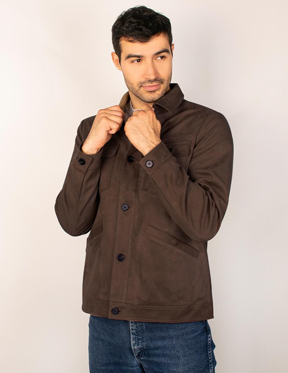 Chamarra casual Greenlander con bolsillos para hombre