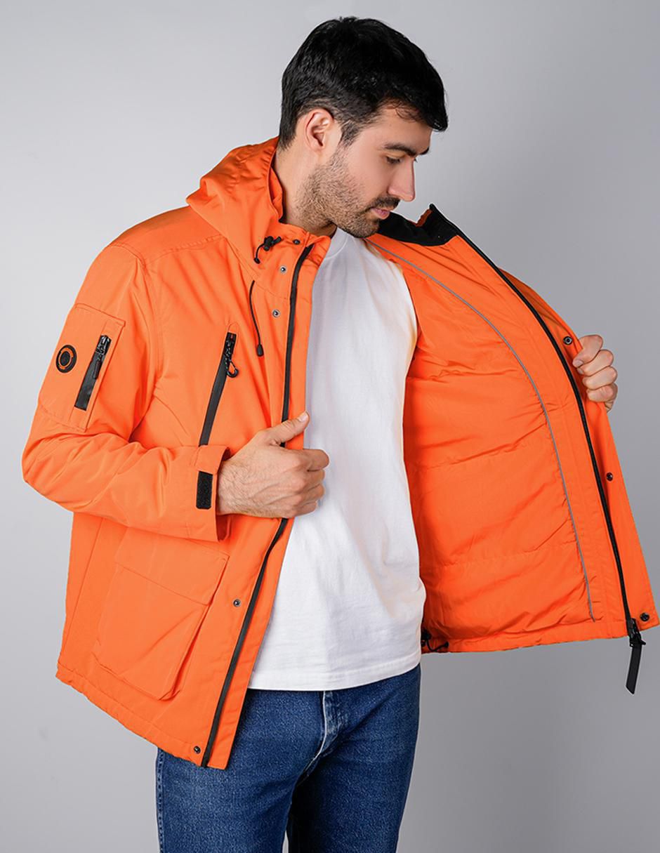Chamarra parka Greenlander con capucha para hombre