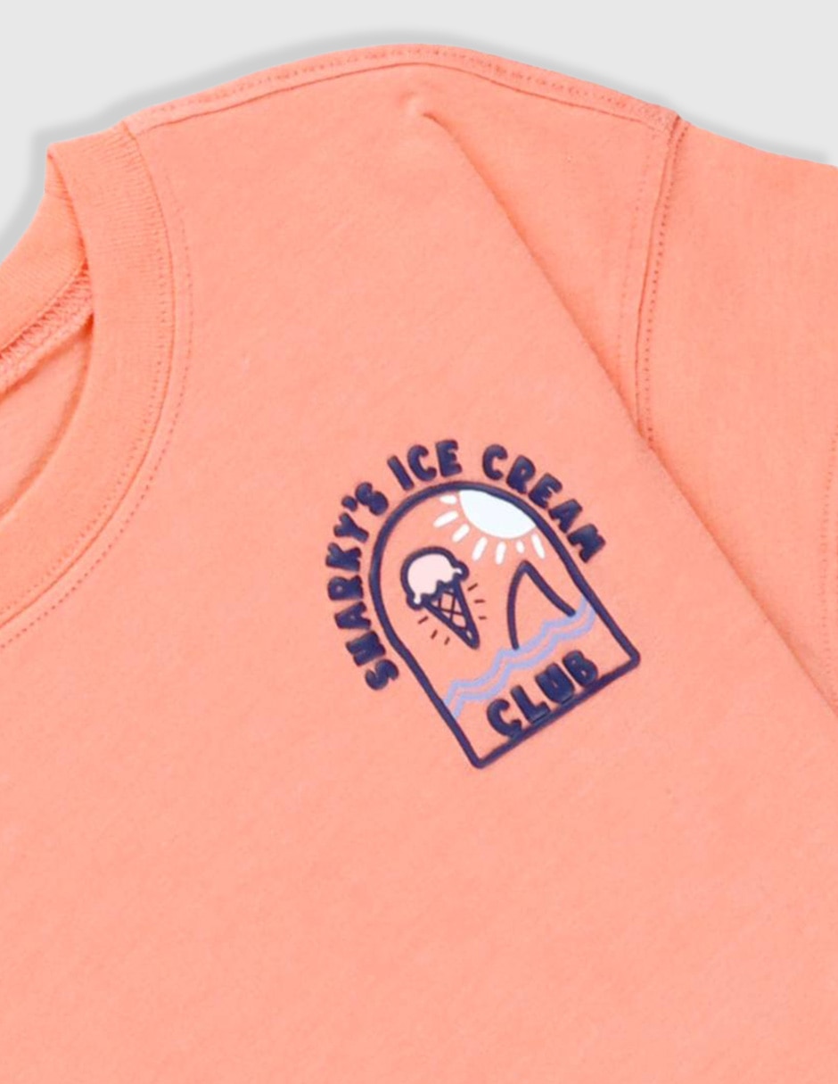 Playera manga corta para bebé niño 8