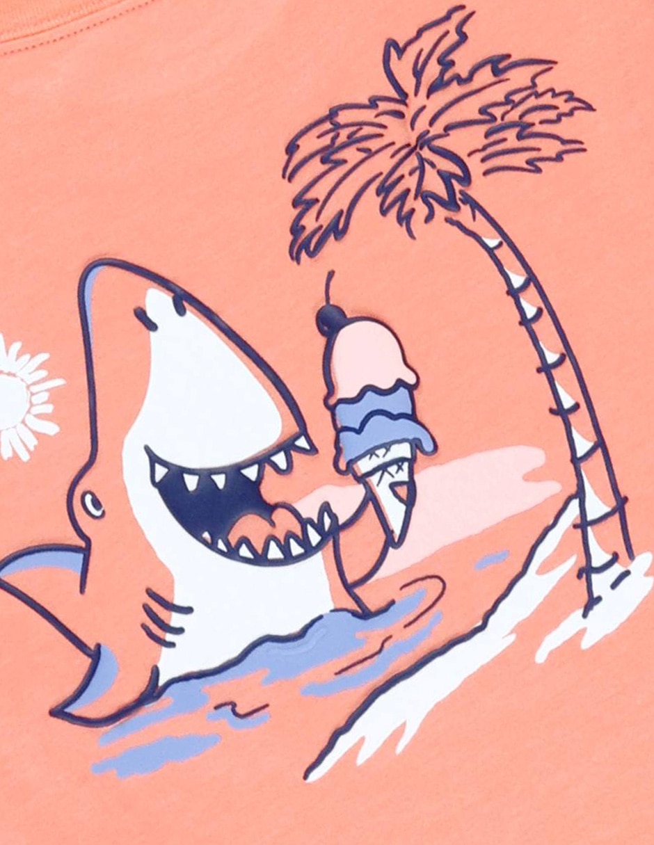 Playera manga corta para bebé niño 6