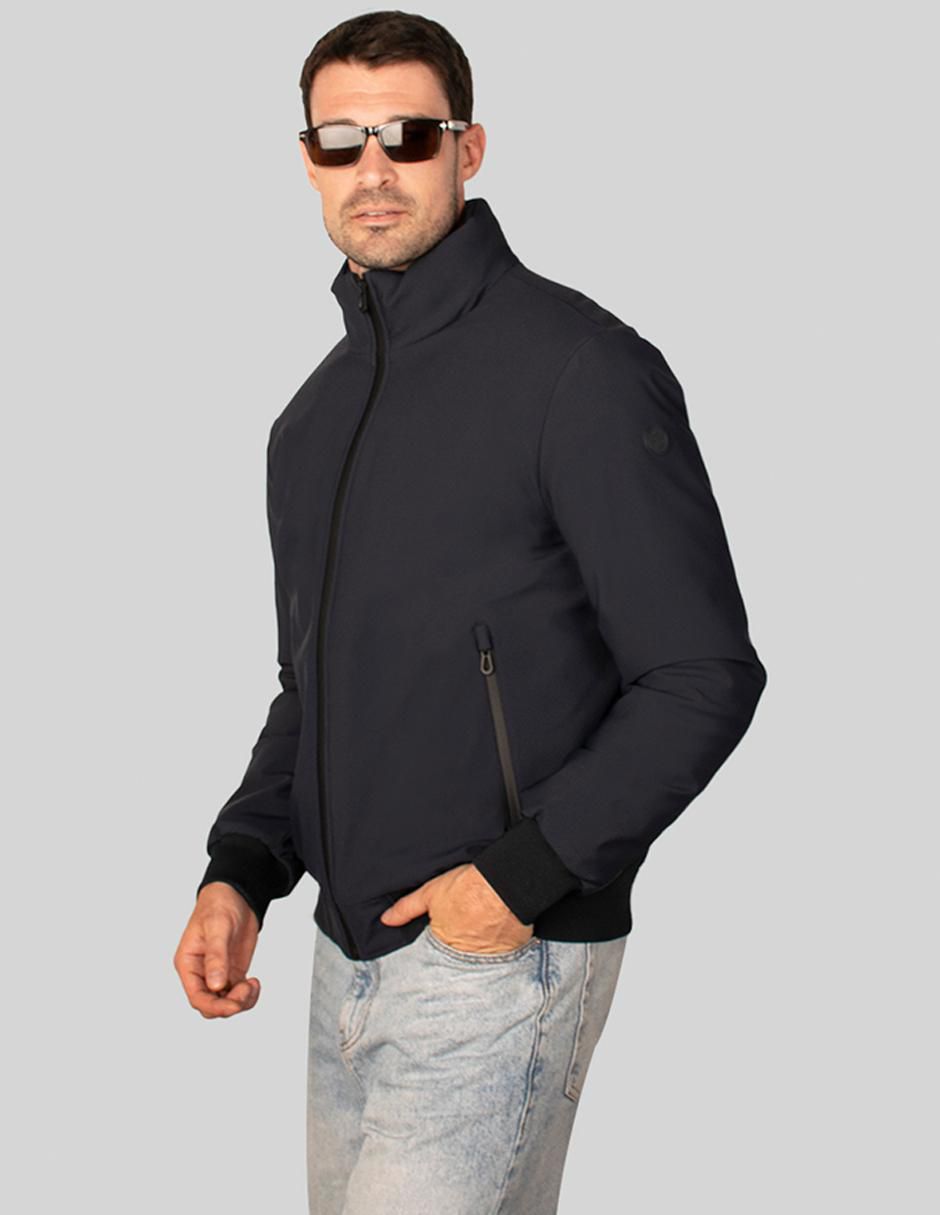 Chamarra bomber Greenlander cuello a contraste para hombre