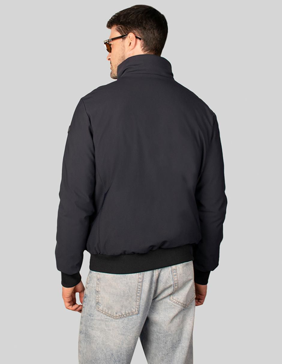 Chamarra bomber Greenlander cuello a contraste para hombre