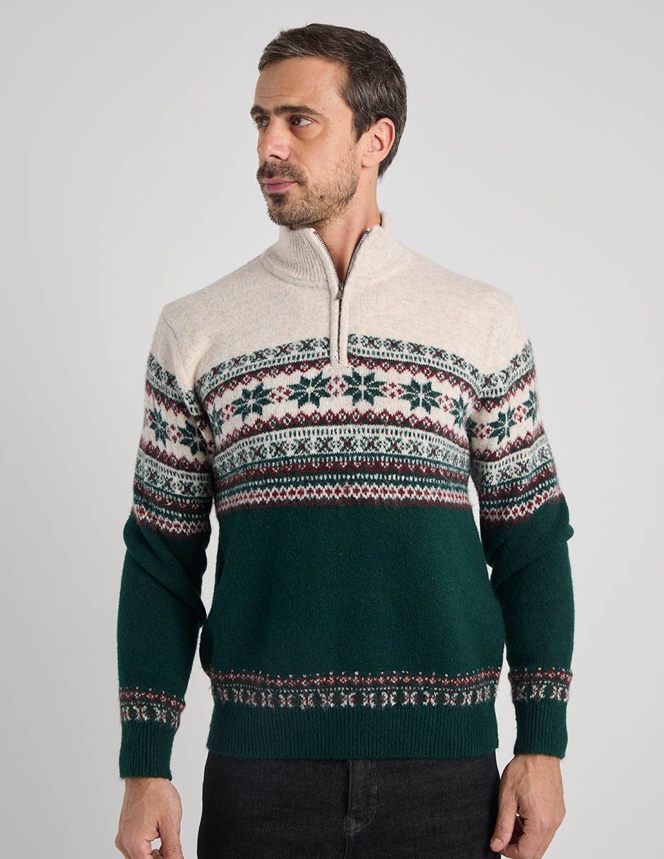 Suéter cuello alto para hombre 5