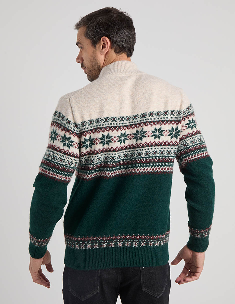 Suéter cuello alto para hombre 6