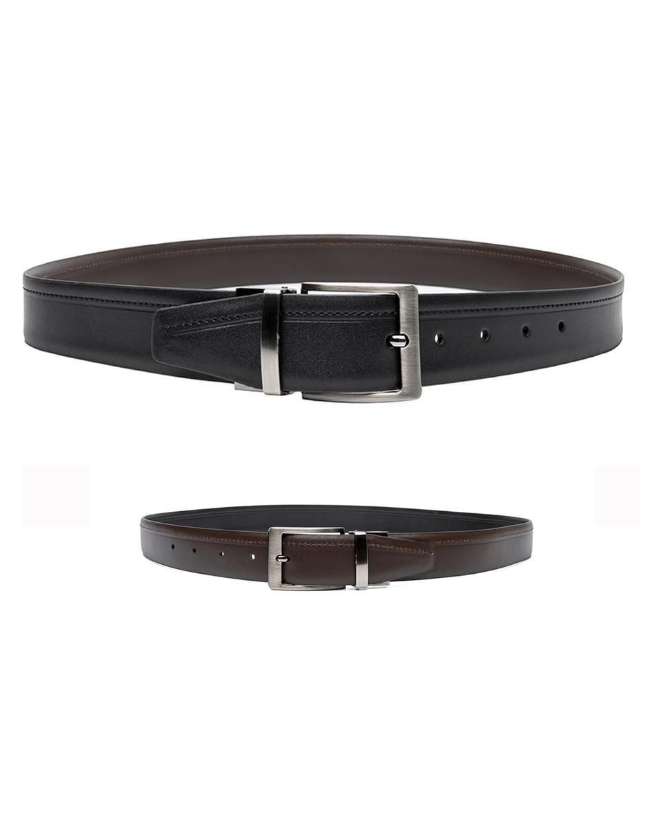 Cinturón de piel para hombre