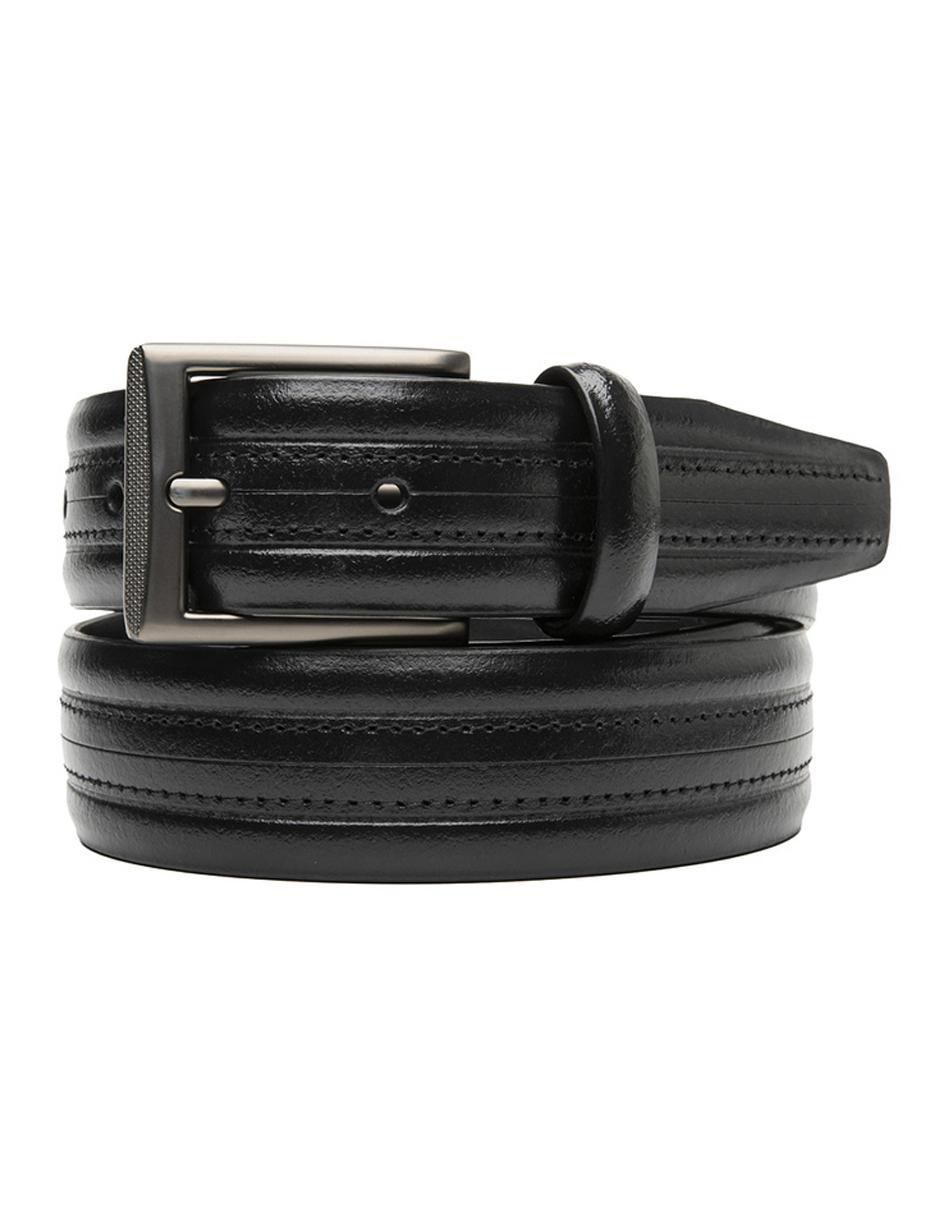 Cinturón de piel para hombre