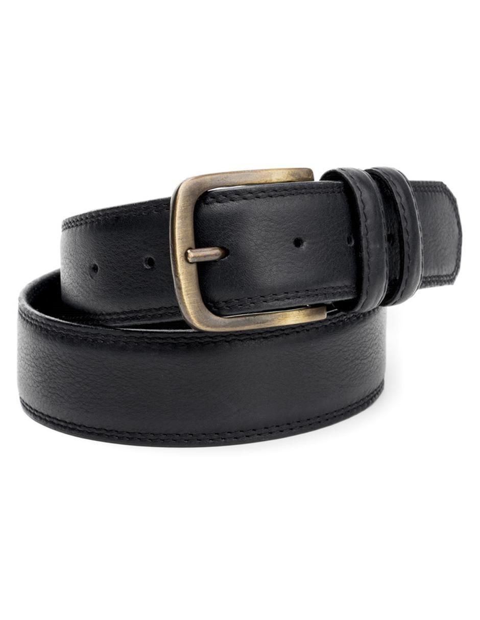 Cinturón de piel para hombre