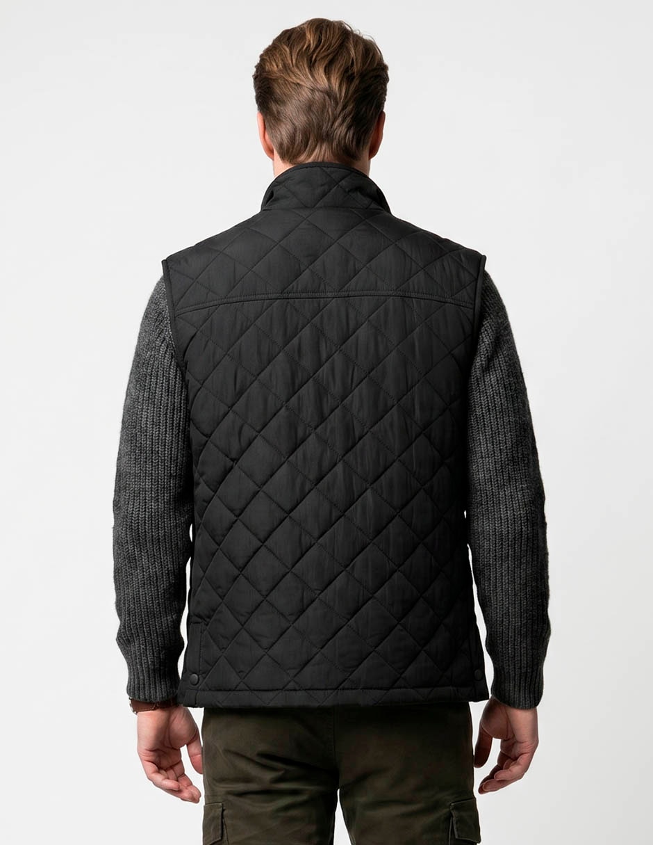 Chaleco impermeable capitonado para hombre 2