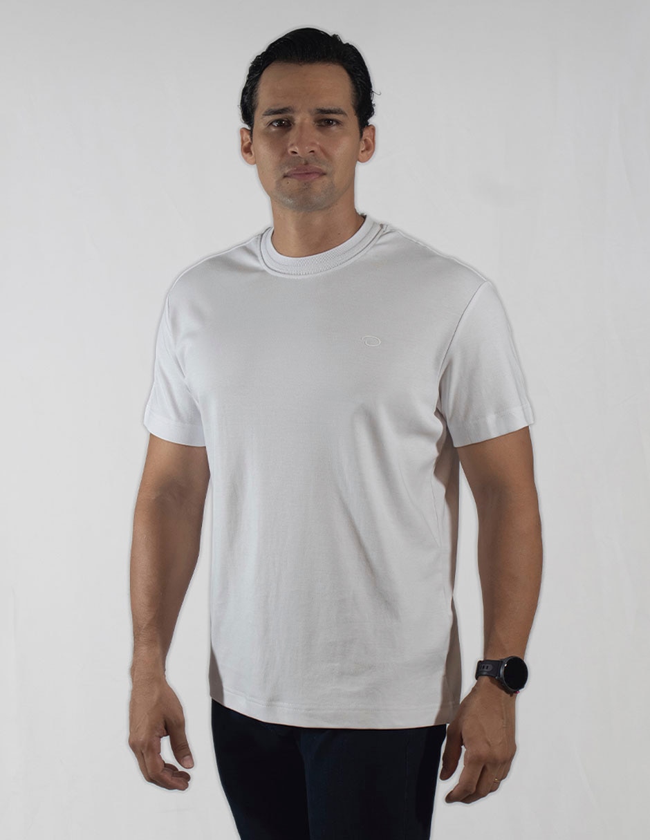 Playera cuello redondo para hombre