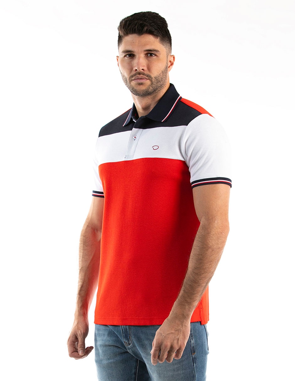 Playera tipo polo para hombre