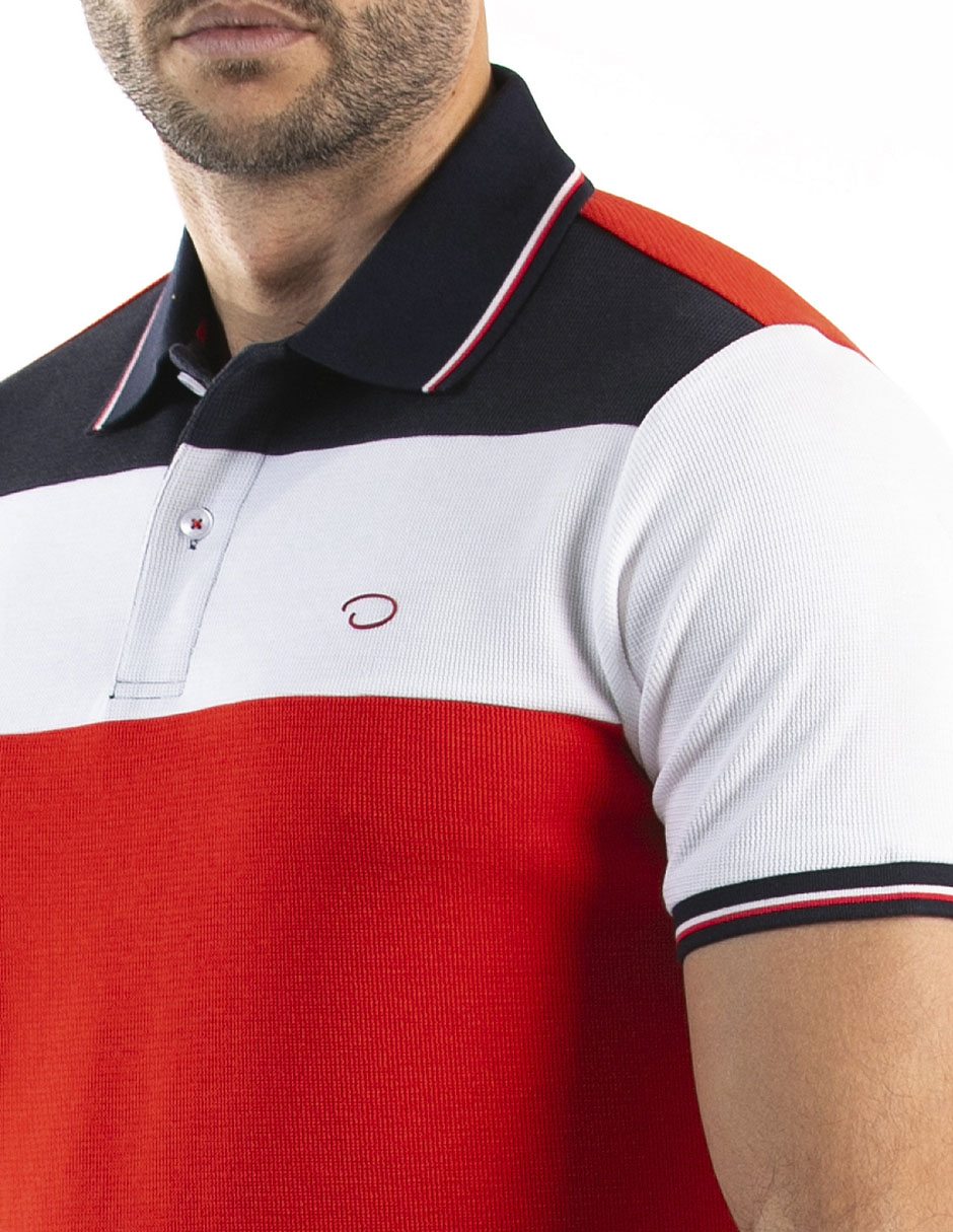 Playera cuello polo para hombre