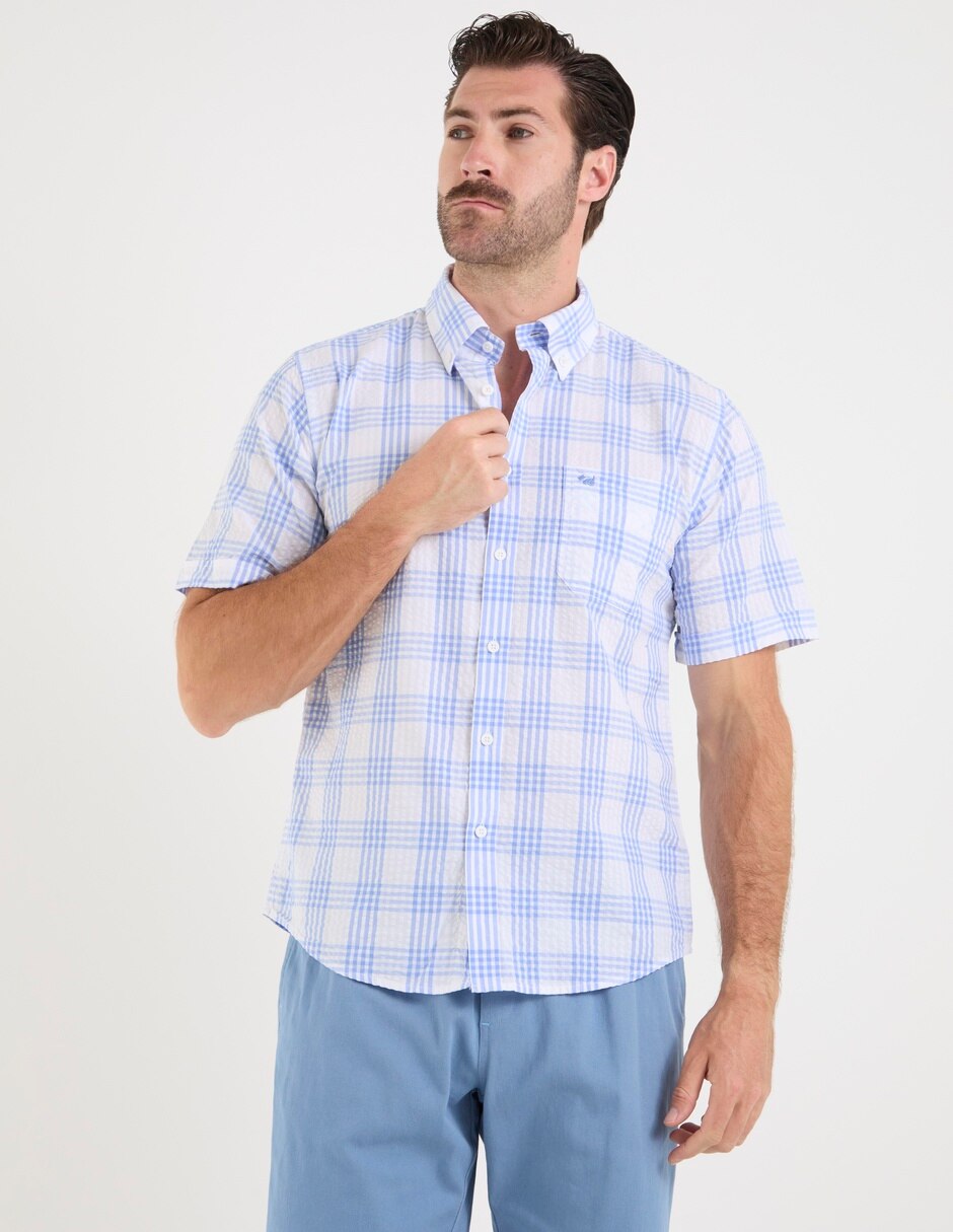 Camisa casual manga corta para hombre Camisa casual manga corta para hombre