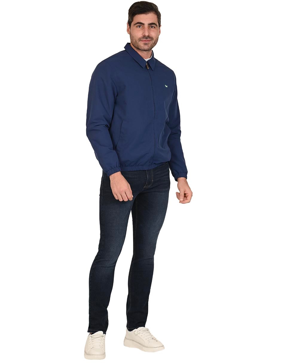 Chamarra bomber con bolsillos para hombre 2