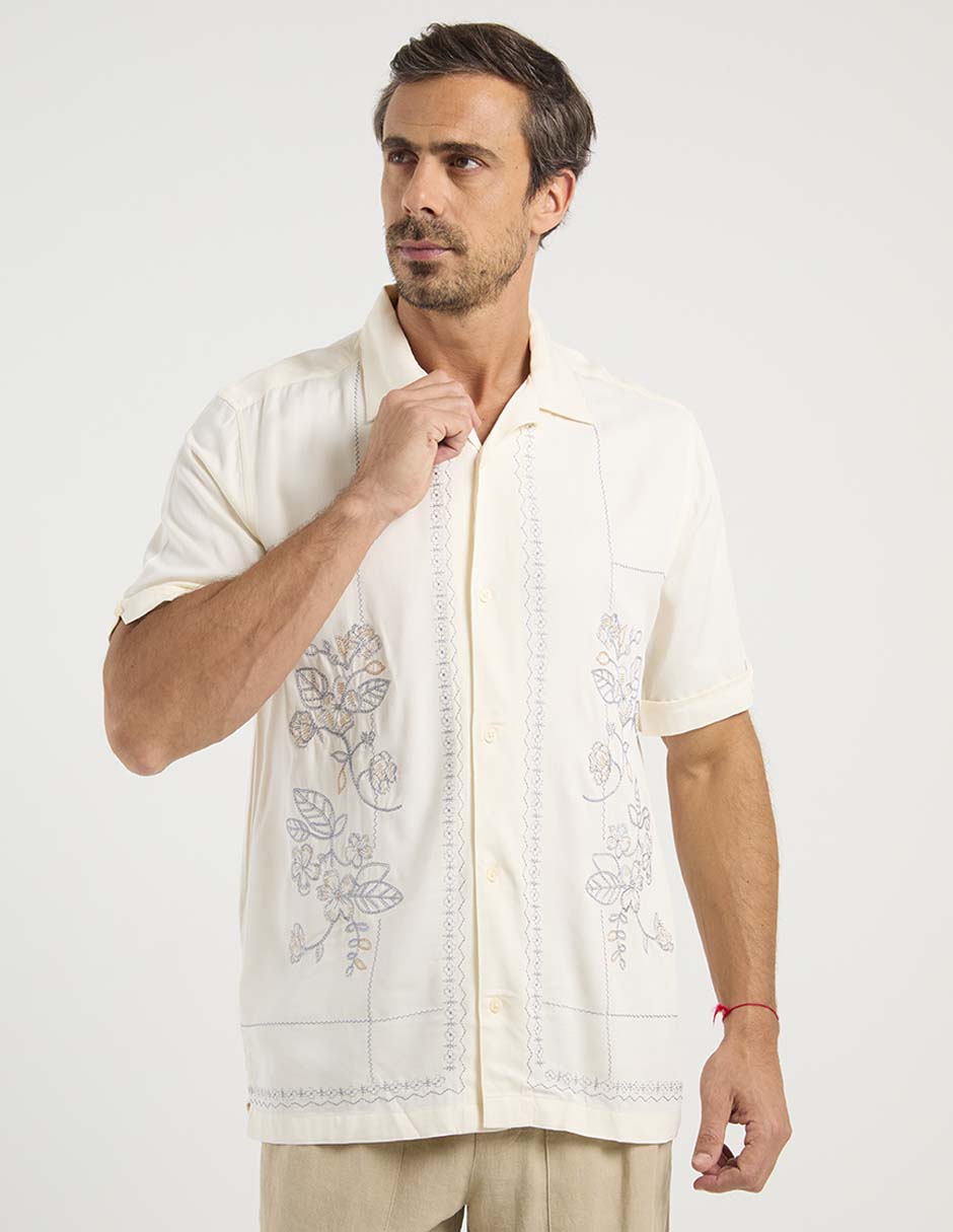 Camisa casual manga corta para hombre Camisa casual manga corta para hombre
