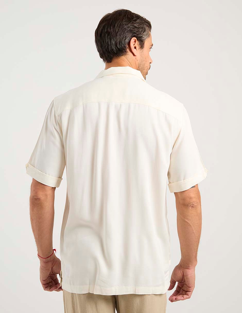 Camisa casual Cubavera manga corta para hombre