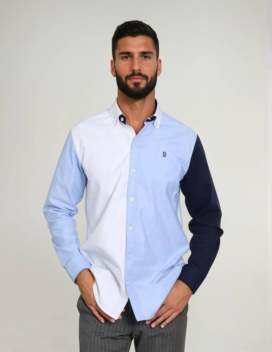Camisa casual manga larga para hombre Camisa casual manga larga para hombre