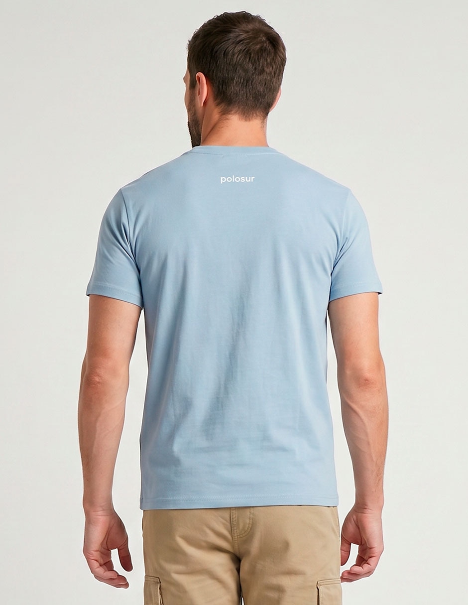 Playera polosur manga corta para hombre