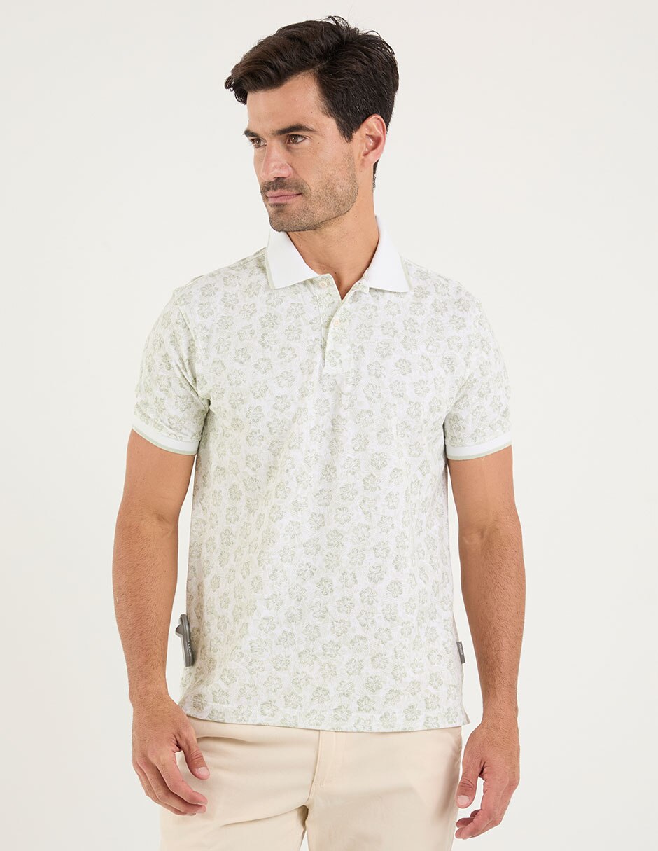 Playera tipo polo para hombre
