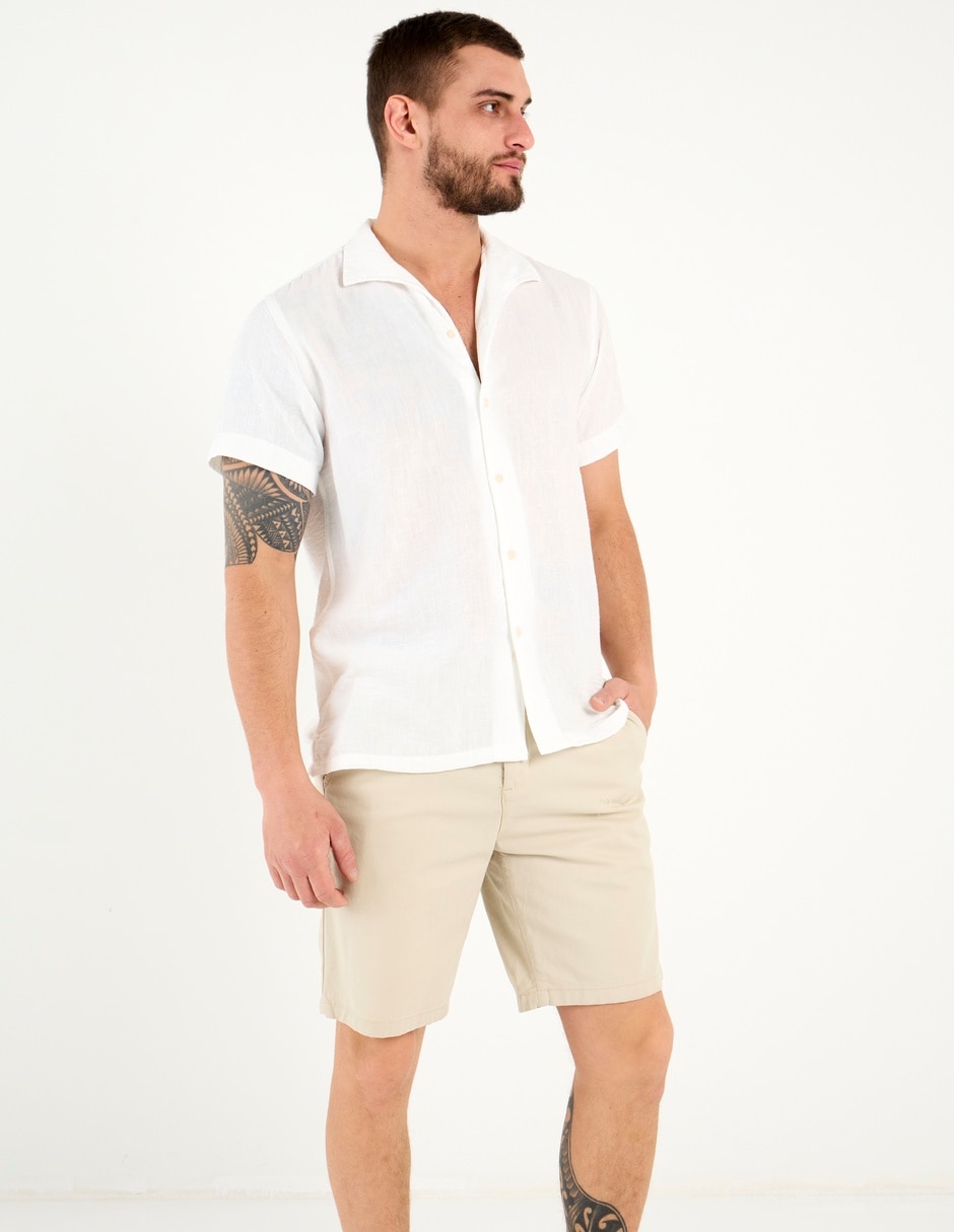 Camisa casual manga corta para hombre Camisa casual manga corta para hombre