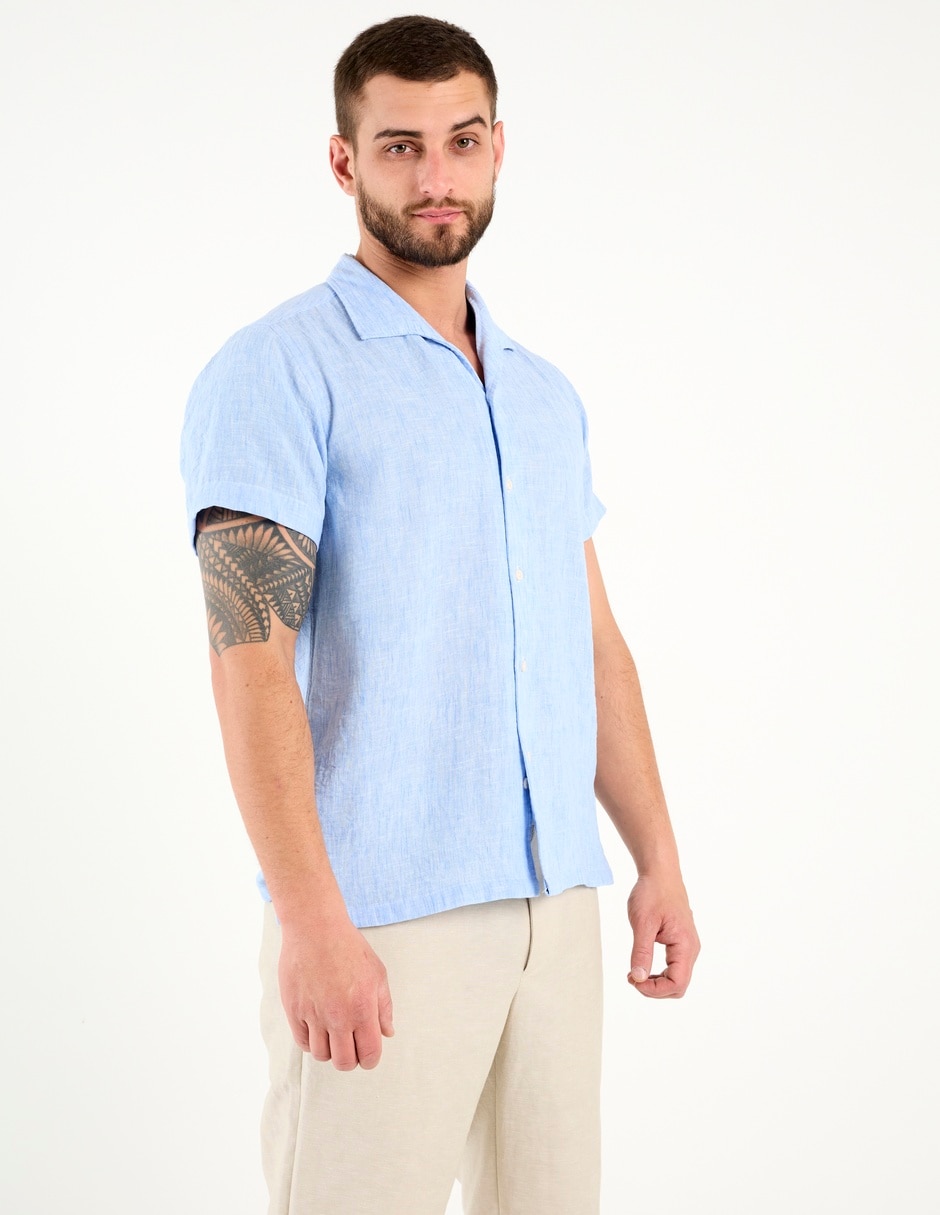 Camisa casual manga corta para hombre Camisa casual manga corta para hombre