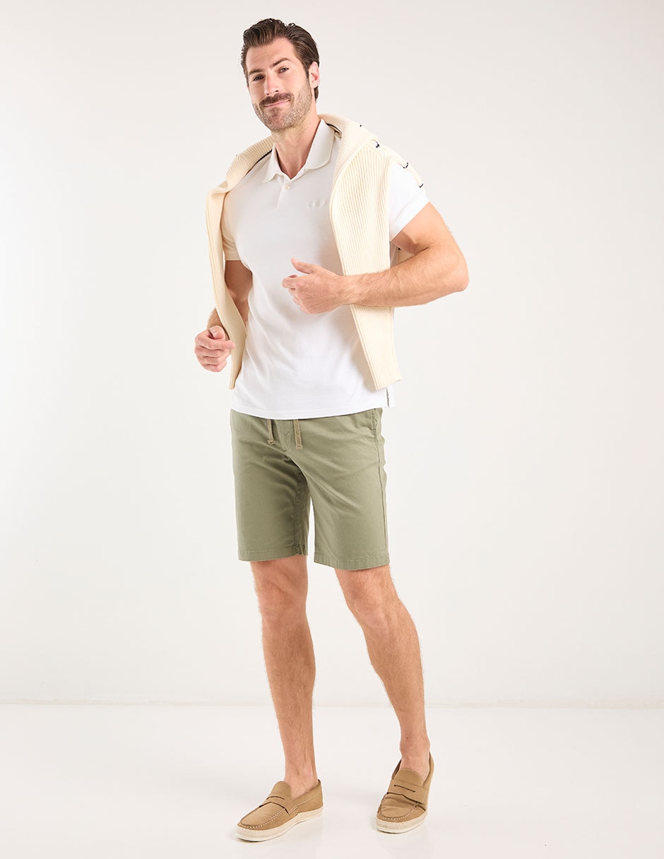 Bermuda de algodón para hombre 5