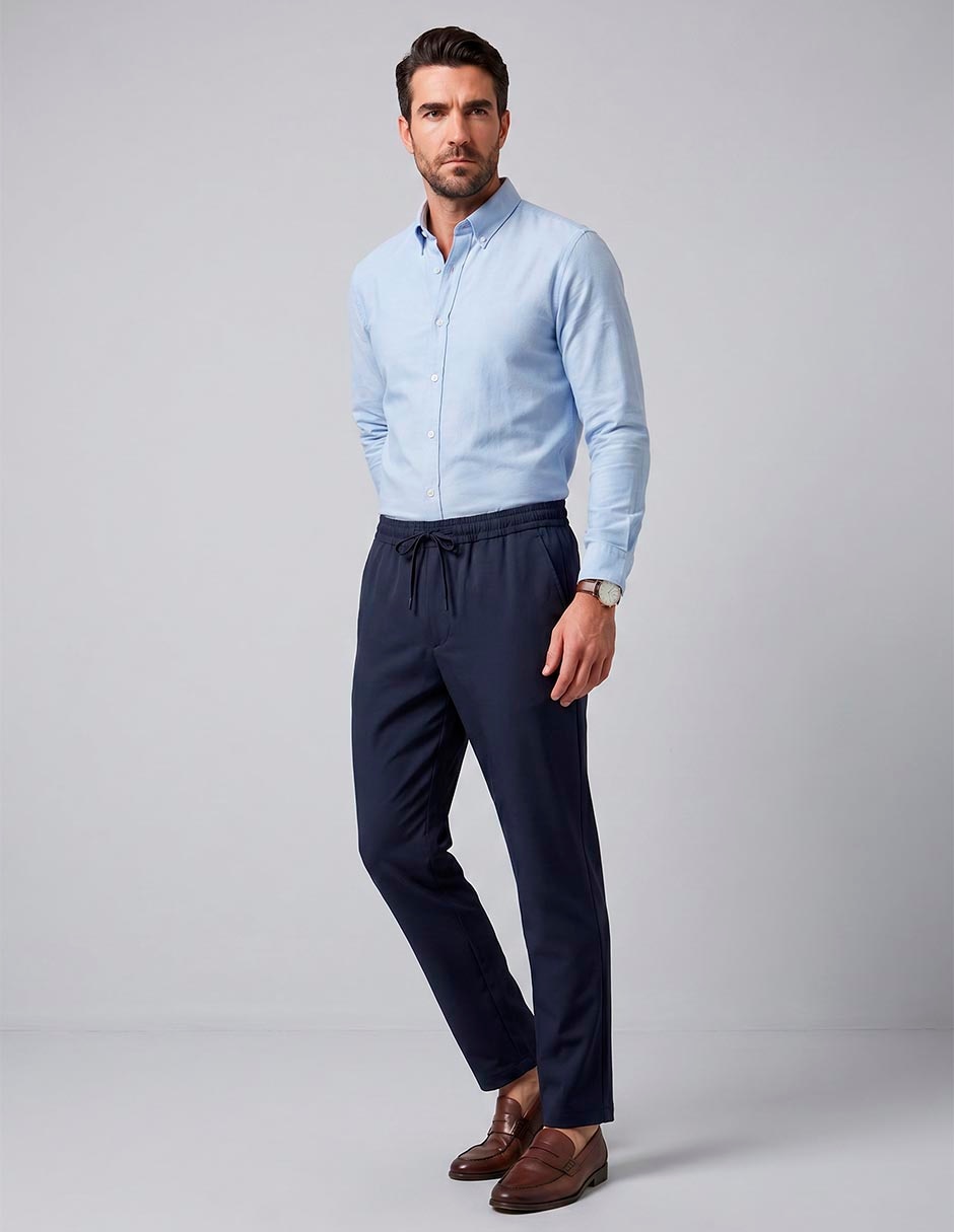 Pantalón Casual Jogger Regular Jbe De Algodón Para Hombre