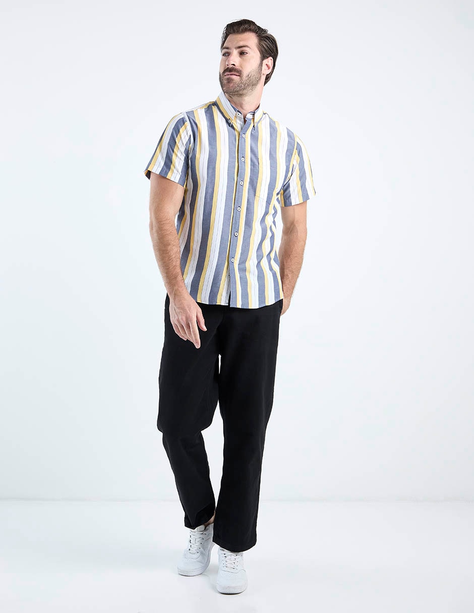 Camisa casual Regent Street manga corta para hombre